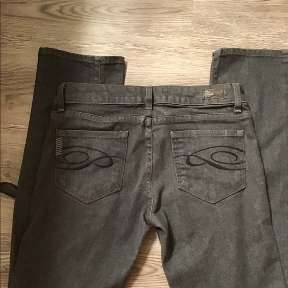 👖 Paige Jeans Blue Heights Low Rise Skinny Leg 28 - Picture 9 of 11